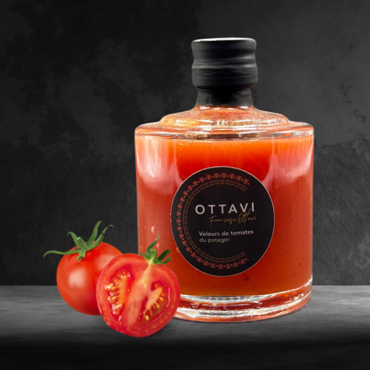 Velours de Tomates - Vinaigre Gourmet pour Recettes Méditerranéennes